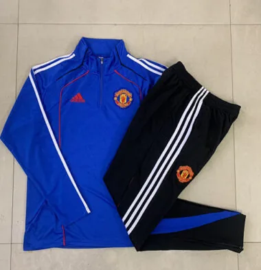 25-26 Kids Manchester United Training Kits Sweatshirt Tracksuits