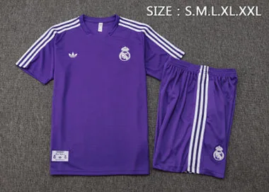 25-26 Real Madrid Training Kits Tracksuits Cheap Football Jersey Wholesale Yupoo