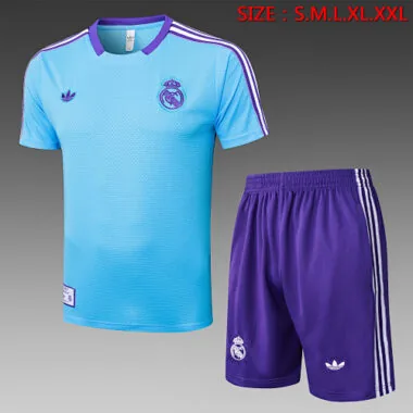 25-26 Real Madrid Training Kits Tracksuits Cheap Football Jersey Wholesale Yupoo
