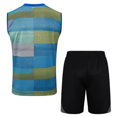25-26 Real Madrid Sleeveless Training Kits Tracksuits Cheap Football Jersey Wholesale Yupoo