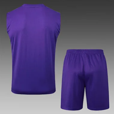 25-26 Real Madrid Sleeveless Training Kits Tracksuits Cheap Football Jersey Wholesale Yupoo