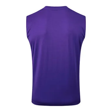 25-26 Real Madrid Sleeveless Training Kits Tracksuits Cheap Football Jersey Wholesale Yupoo