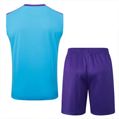 25-26 Real Madrid Sleeveless Training Kits Tracksuits Cheap Football Jersey Wholesale Yupoo