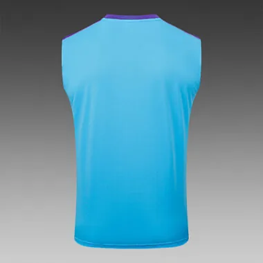 25-26 Real Madrid Sleeveless Training Kits Tracksuits Cheap Football Jersey Wholesale Yupoo