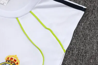 25-26 Real Madrid Sleeveless Training Kits Tracksuits Cheap Football Jersey Wholesale Yupoo