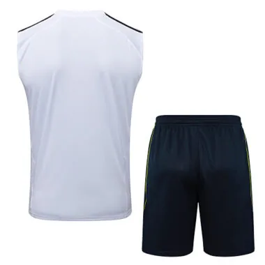 25-26 Real Madrid Sleeveless Training Kits Tracksuits Cheap Football Jersey Wholesale Yupoo