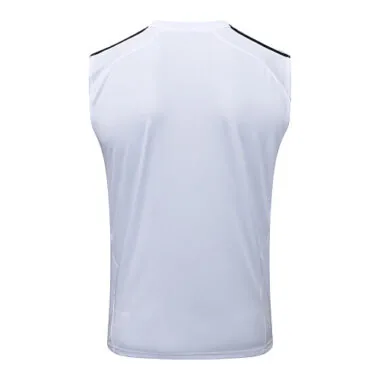 25-26 Real Madrid Sleeveless Training Kits Tracksuits Cheap Football Jersey Wholesale Yupoo