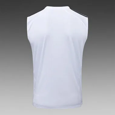 25-26 Real Madrid Sleeveless Training Kits Tracksuits Cheap Football Jersey Wholesale Yupoo