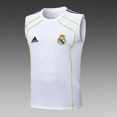25-26 Real Madrid Sleeveless Training Kits Tracksuits Cheap Football Jersey Wholesale Yupoo