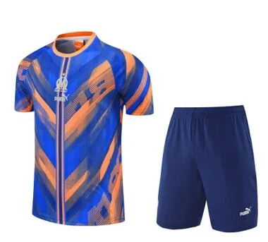 25-26 Marseille Training Kits Football Tracksuits Cheap Football Jersey Wholesale Yupoo