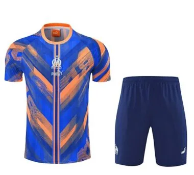 25-26 Marseille Training Kits Football Tracksuits Cheap Football Jersey Wholesale Yupoo