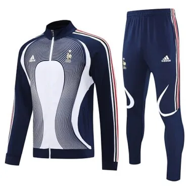 2006 Retro France Training Kits Tracksuits Jacket Cheap Football Jersey Wholesale Yupoo