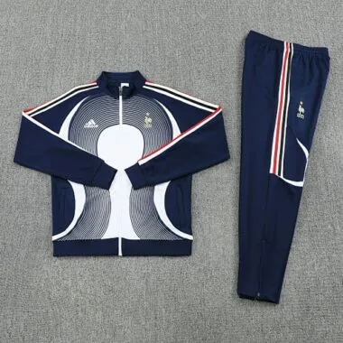 2006 Retro France Training Kits Tracksuits Jacket Cheap Football Jersey Wholesale Yupoo