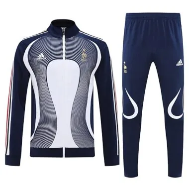 2006 Retro France Training Kits Tracksuits Jacket Cheap Football Jersey Wholesale Yupoo