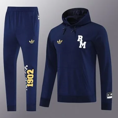25-26 Real Madrid Hoodie Training Kits Tracksuits Jacket Cheap Football Jersey Wholesale Yupoo