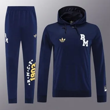 25-26 Real Madrid Hoodie Training Kits Tracksuits Jacket Cheap Football Jersey Wholesale Yupoo