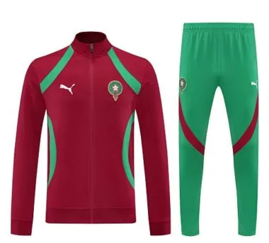 2025 Morocco Training Kits Tracksuits Jacket Cheap Football Jersey Wholesale Yupoo