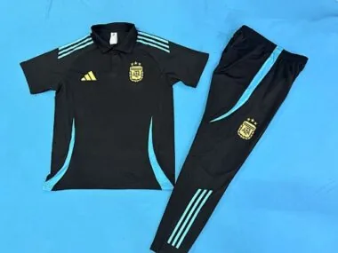 2025 Argentina Training Kits Tracksuits Polo Cheap Football Jersey Wholesale Yupoo