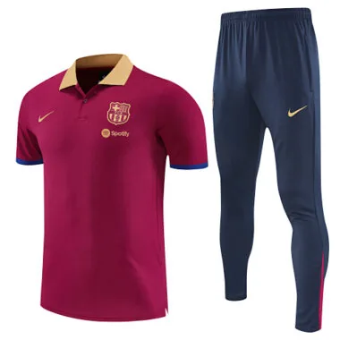 25-26 Barcelona Training Kits Tracksuits Polo Cheap Football Jersey Wholesale Yupoo