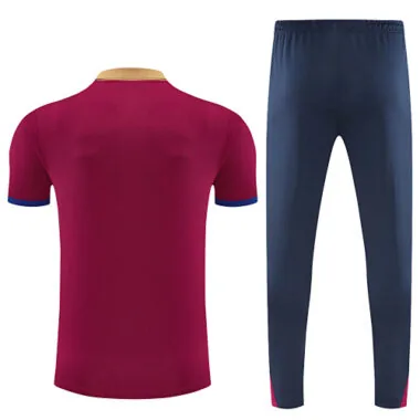 25-26 Barcelona Training Kits Tracksuits Polo Cheap Football Jersey Wholesale Yupoo