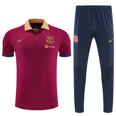 25-26 Barcelona Training Kits Tracksuits Polo Cheap Football Jersey Wholesale Yupoo