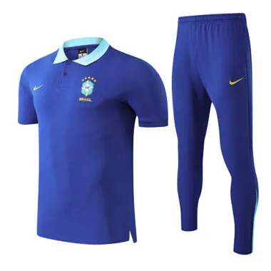 2025 Brazil Training Kits Tracksuits Polo Cheap Football Jersey Wholesale Yupoo