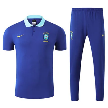 2025 Brazil Training Kits Tracksuits Polo Cheap Football Jersey Wholesale Yupoo