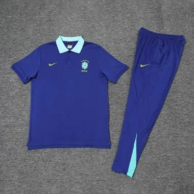2025 Brazil Training Kits Tracksuits Polo Cheap Football Jersey Wholesale Yupoo