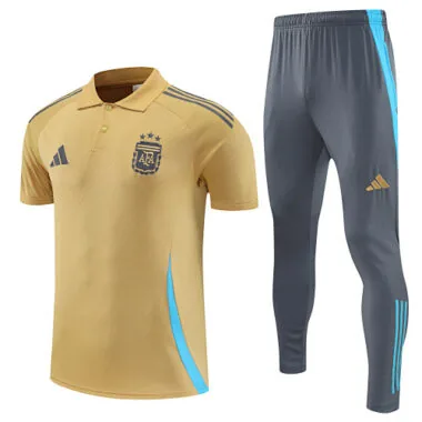 2025 Argentina Training Kits Tracksuits Polo Cheap Football Jersey Wholesale Yupoo