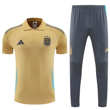 2025 Argentina Training Kits Tracksuits Polo Cheap Football Jersey Wholesale Yupoo