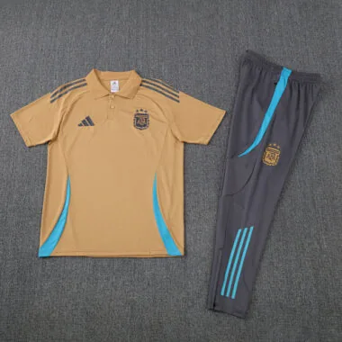 2025 Argentina Training Kits Tracksuits Polo Cheap Football Jersey Wholesale Yupoo