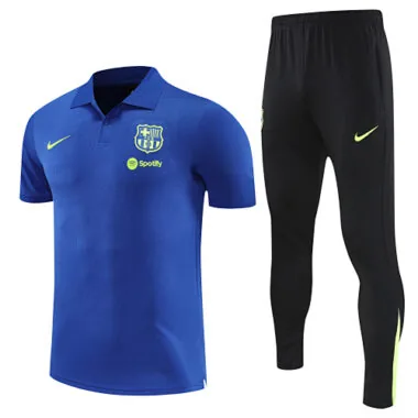 25-26 Barcelona Training Kits Tracksuits Polo Cheap Football Jersey Wholesale Yupoo