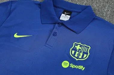 25-26 Barcelona Training Kits Tracksuits Polo Cheap Football Jersey Wholesale Yupoo
