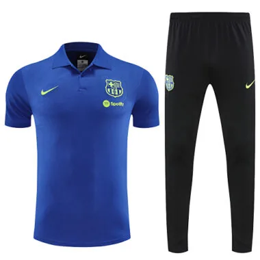 25-26 Barcelona Training Kits Tracksuits Polo Cheap Football Jersey Wholesale Yupoo
