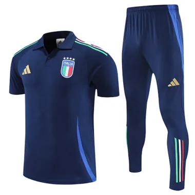 2025 Italy Training Kits Tracksuits Polo Cheap Football Jersey Wholesale Yupoo