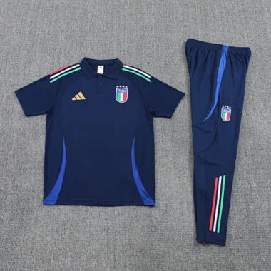 2025 Italy Training Kits Tracksuits Polo Cheap Football Jersey Wholesale Yupoo