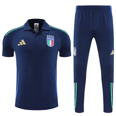 2025 Italy Training Kits Tracksuits Polo Cheap Football Jersey Wholesale Yupoo