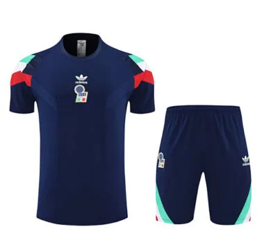 25-26 Italy Navy Training Kits Football Tracksuits Cheap Football Jersey Wholesale Yupoo
