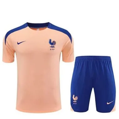 25-26 France Gold Training Kits Football Tracksuits Cheap Football Jersey Wholesale Yupoo