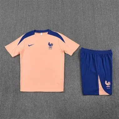 25-26 France Gold Training Kits Football Tracksuits Cheap Football Jersey Wholesale Yupoo