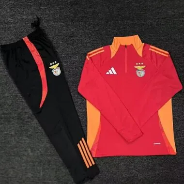 25-26 Benfica Kits Long Red Football Tracksuits Cheap Football Jersey Wholesale Yupoo