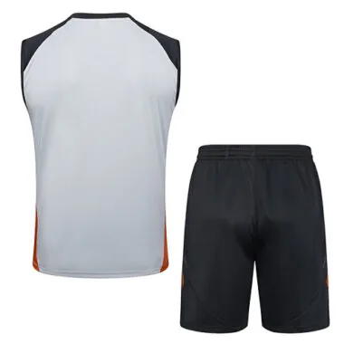 25-26 Benfica Grey Training Kits Football Vest Suits Cheap Football Jersey Wholesale Yupoo