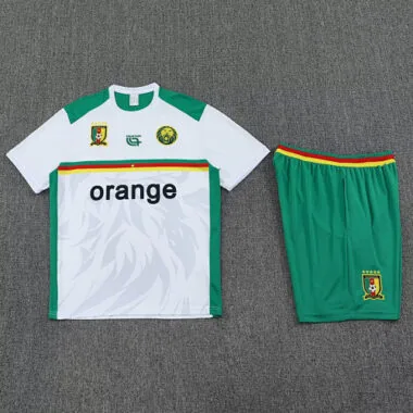 25-26 Cameroon White Training Kits Football Tracksuits Cheap Football Jersey Wholesale Yupoo