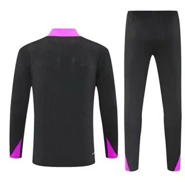25-26 England Black Training Kits Long Football Tracksuits Cheap Football Jersey Wholesale Yupoo