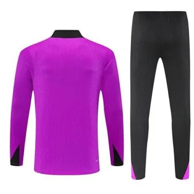 25-26 England Purple Training Kits Long Football Tracksuits Cheap Football Jersey Wholesale Yupoo