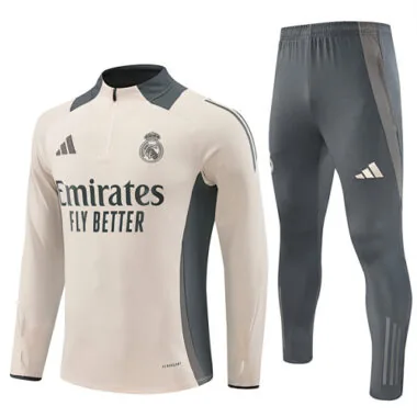 24-25 Real Madrid Long Sleeve Training Suit Yupoo