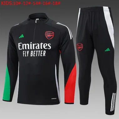 24-25 Arsenal Kids Long Sleeve Training Suit Yupoo