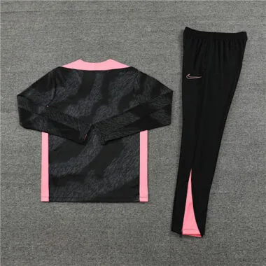 24-25 PS G camouflage black with pink half zipper training tracksuit size S-2XL