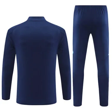 24-25 Arsenal navy blue half zipper training tracksuit size S-2XL
