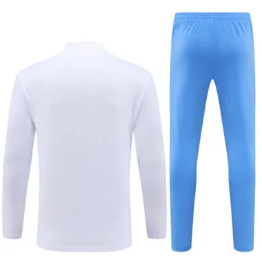 23-24 Argentina white half zipper training tracksuit size S-2XL